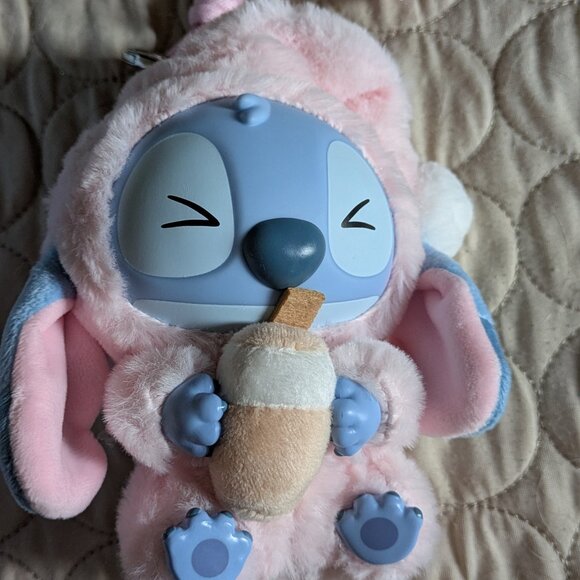 Disney Stitch Miniso Eat Something Before Sleep Surprise Box - Opened Milk Tea D - Picture 4 of 6